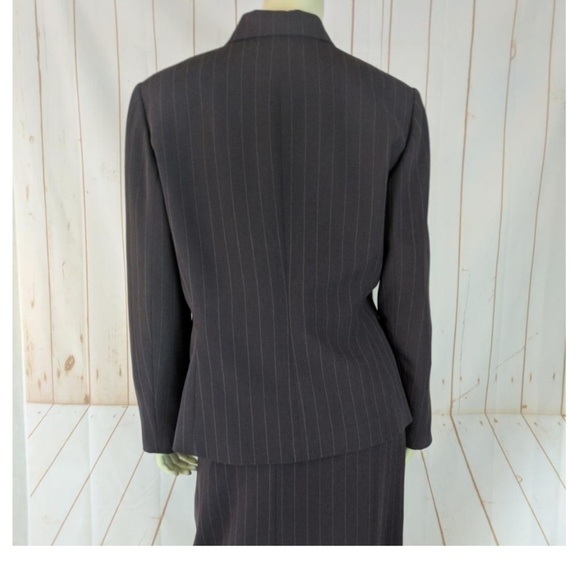 Kasper Skirts Kasper Blazer Suit P Pinstripe Doublebreasted Poshmark